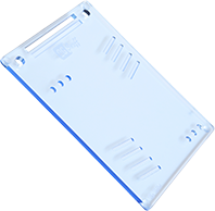 The Tablet OG Snuff Board UV Blue